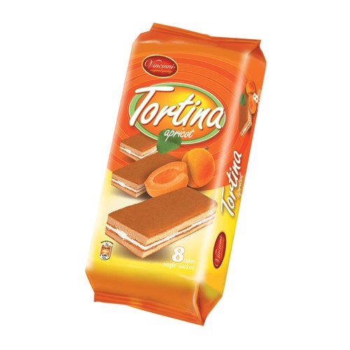 Vincinni Tortenscheiben Aprikose 200g