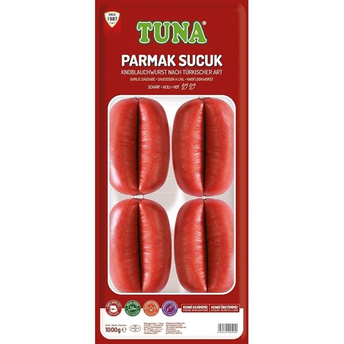 Tuna Parmak Knoblauchwurst 1000g
