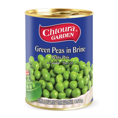 Chtoura Garden Grüne Erbsen 850g