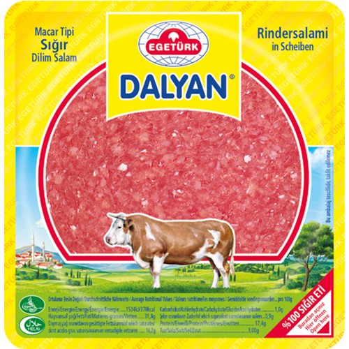 Egetürk Dalyan Rindersalami 150g