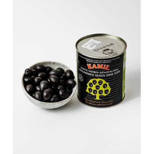 Kamil Schwarze Oliven entkernt 360g