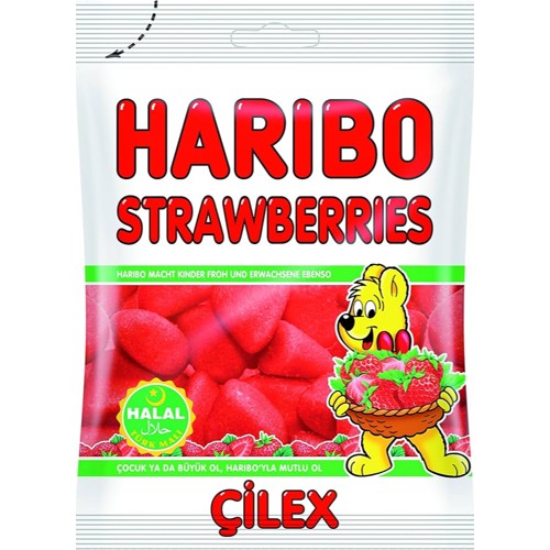 Haribo Erdbeeren 80g