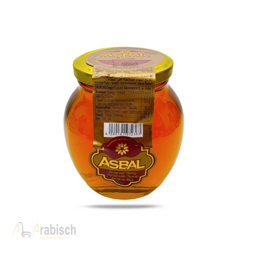 Asbal Sirup mit Honig 480g