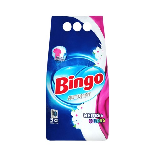 Bingo Waschpulver Whites & Colors 3000g