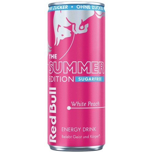 Red Bull Summer Edition White Peach Sugarfree 0.25l (EINWEG)
