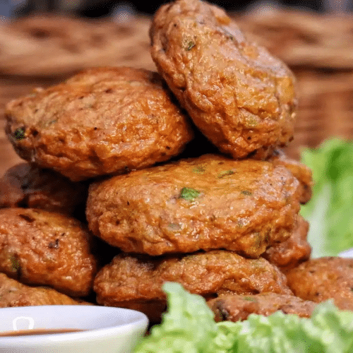 Thailändische Fischplätzchen