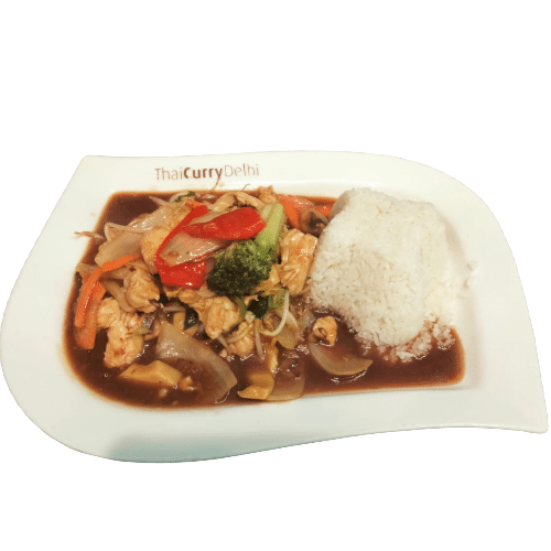 Chicken Basil (leicht scharf)