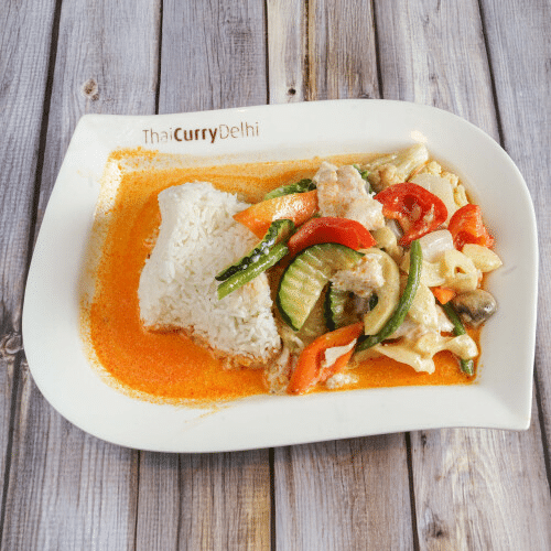Rotes Kokos-Curry