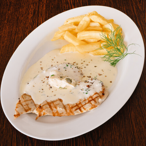 Hähnchen mit Gorgonzola