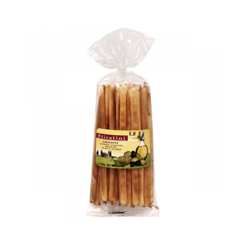 Grissini Brotgebäckstangen mit Olivenöl 250g