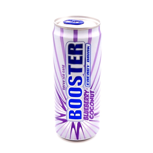 Booster Energy Drink Blueberry-Coconut 330ml