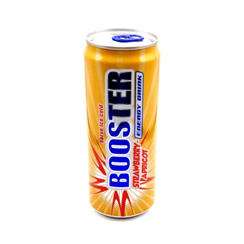 Booster Energy Drink Strawberry-Apricot 330ml