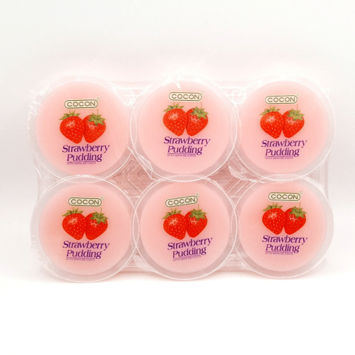 Cocon Erdbeer Pudding 6x80g