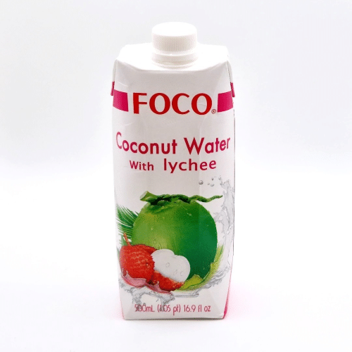 Foco Coconut Water with Lychee 500ml