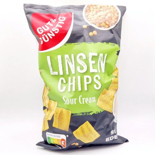 G&G Linsenchips Sour Cream 90g
