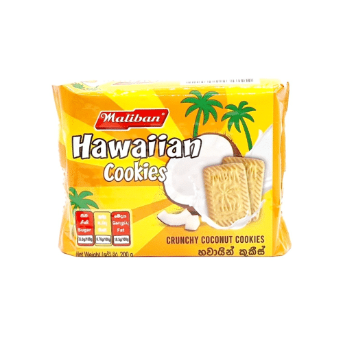 Maliban Hawaian Cookies 200g