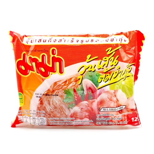 Mama Mungobohnenvermicelli mit Tom Yam Koong Geschmack 40g
