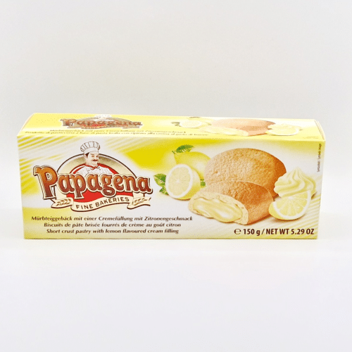 Papagena Biscuits mit Zitronencremefüllung 150g