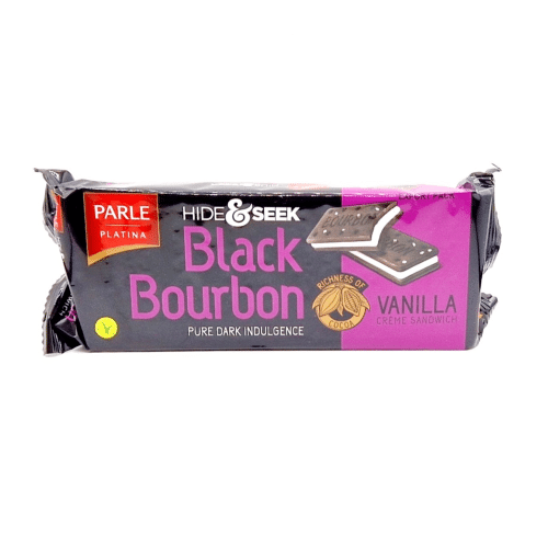 Parle Hide & Seek Black Bourbon Vanilla 100g