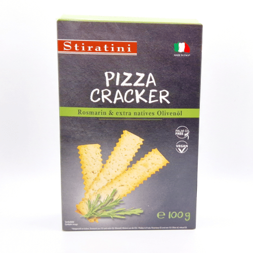 Pizza Cracker Rosmarin & Olivenöl 100g