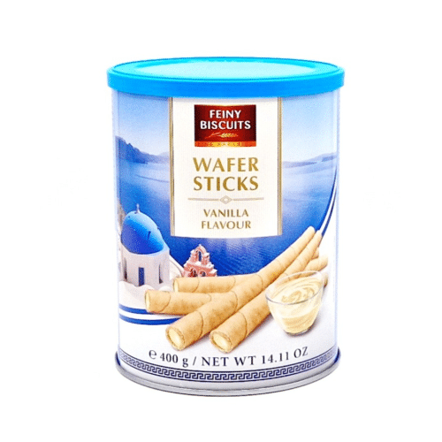 Waffelröllchen mit Vanillencreme 400g