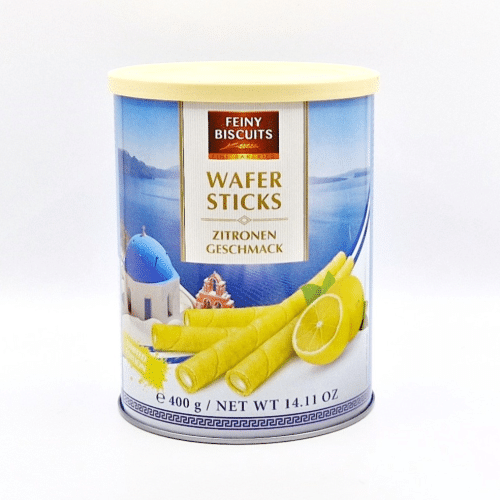 Waffelröllchen mit Zitronencreme 400g