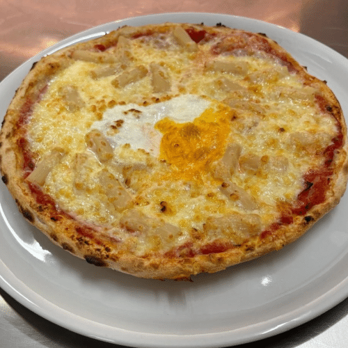 Pizza Spargel