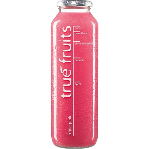 true fruits pink Smoothie Drachenfrucht Guanábana 0.25l