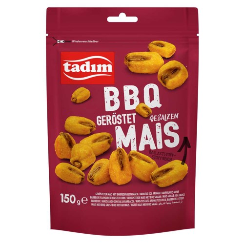 Tadim BBQ Mais geröstet und gesalzen 150g
