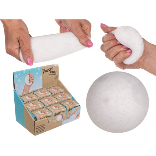 Out of the blue Squeeze Antistress-Ball Schneeball