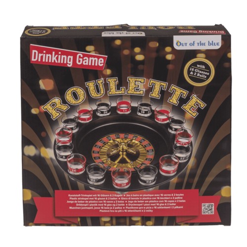 Out of the blue Trinkspiel Roulette 16 Gläsern 2 Kugeln