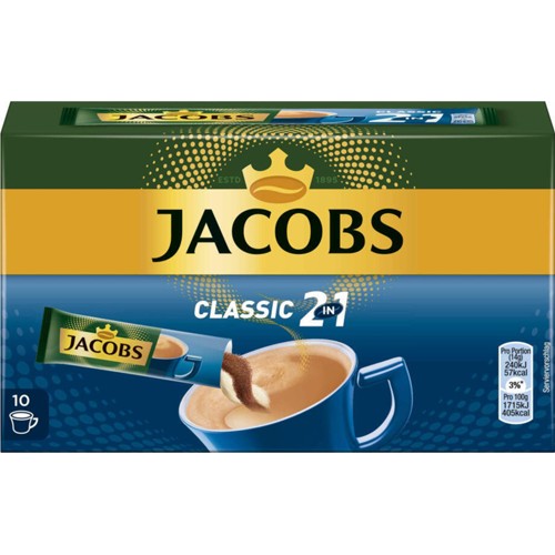 Jacobs Classic 2 in 1 Sticks löslicher Kaffee