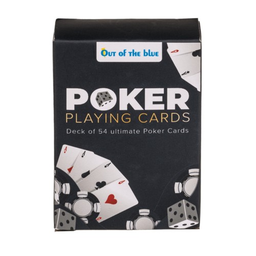 Out of the blue Mini-Spielkarten Poker