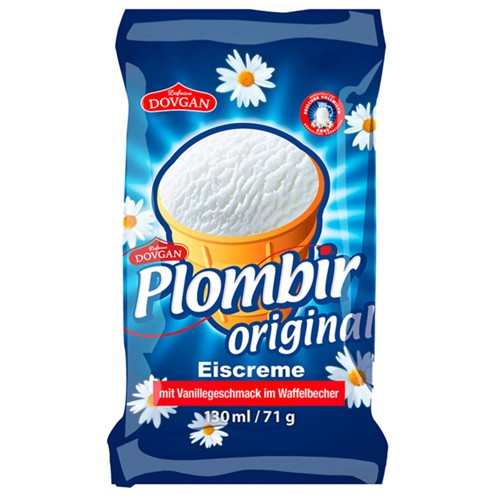 Plombir Original Eiscreme Vanillegeschmack 0.13l 