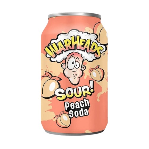 WarHeads Sour Peach Soda 0.355l (EINWEG)
