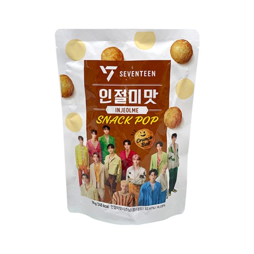 EATS ON Seventeen Snack Pop Injeolme Flavor 50g
