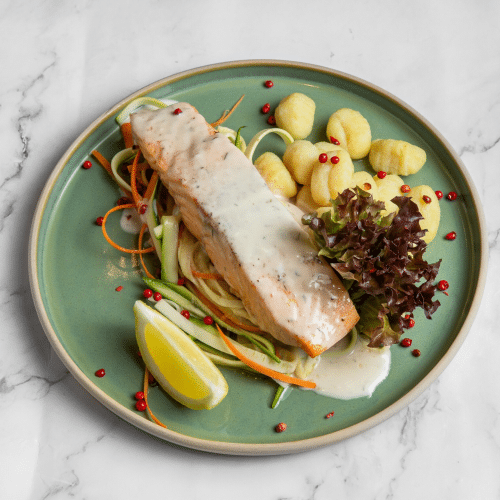 Gebratener Lachs