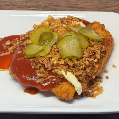 Hähnchenschnitzel Spezial nach Hamburger Art
