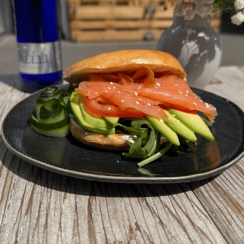 Bagel Guacamole