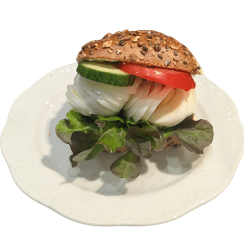 Körnerbrötchen mit Ei 170g