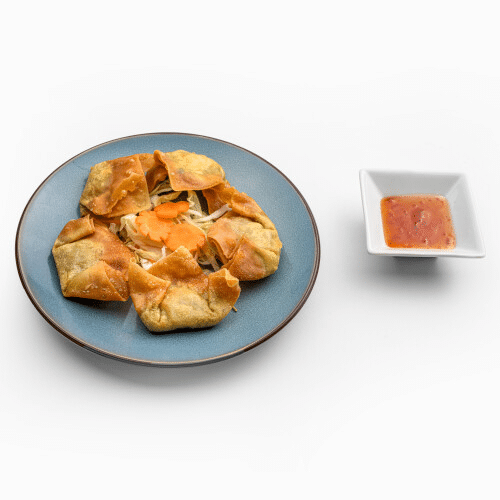 Gebackene Wantan (5 Stück)