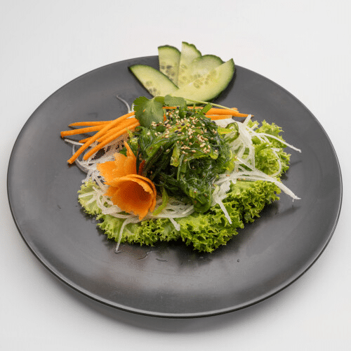 Wakame Salat mit Sesam