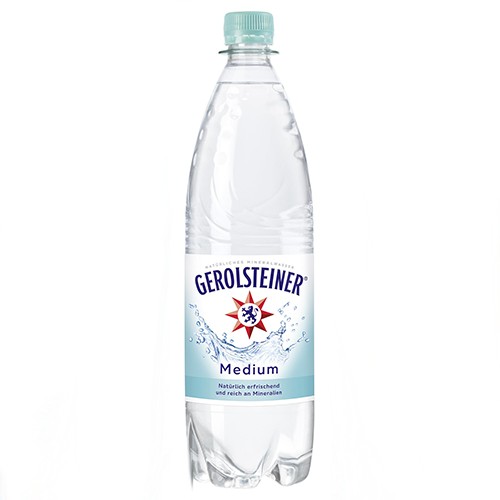 Gerolsteiner Mineralwasser Medium 1.0l (MEHRWEG)