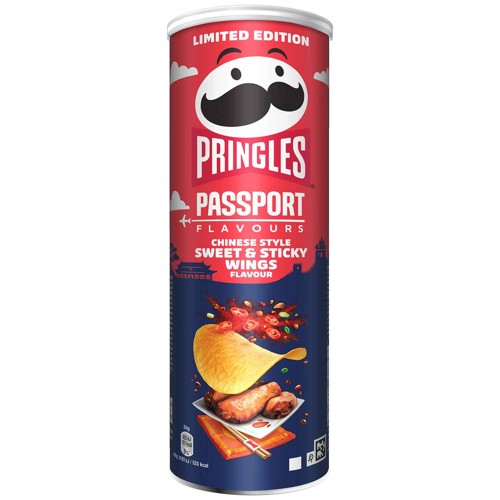Pringles Passport Chinese Style Süße & Sticky Wings 165g