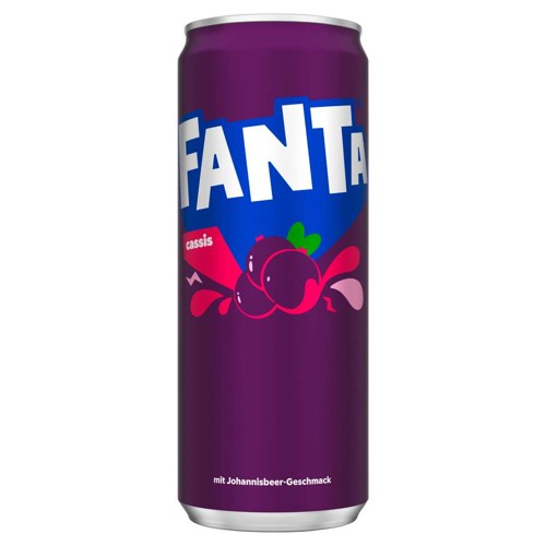 Fanta Cassis Limonade 0.33l (EINWEG)