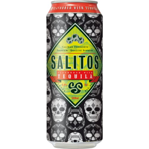 Salitos Tequila Flavoured Beer 0.5l (EINWEG)