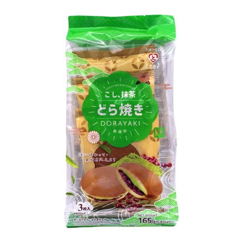 Tokimeki Dorayaki Matcha & Rote Bohnen 165g