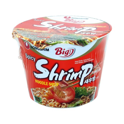Nongshim Garnelen Instant-Nudelsuppe Big Bowl 115g