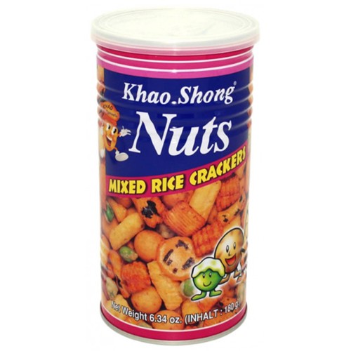 Khao Shong Gemischter Reiscracker 180g