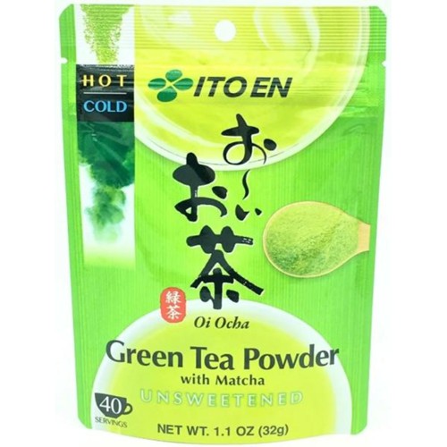 Oi Oicha Grünteepulver mit Matcha 32g